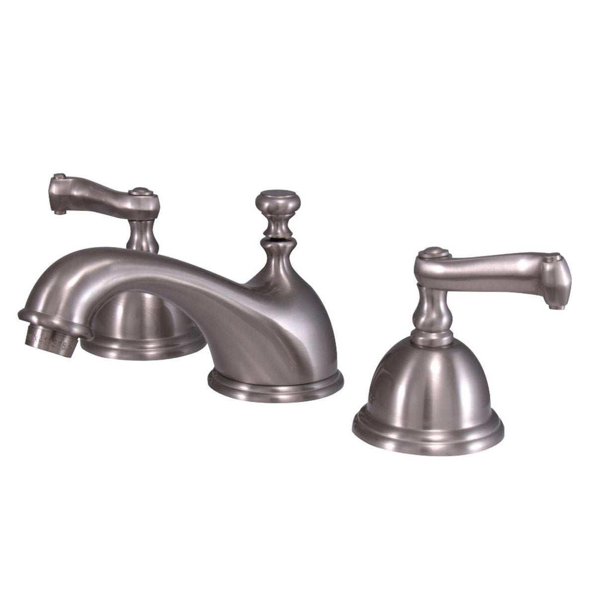 Kingston Brass Royale Deck Mount 8-Inch Widespread Bathroom Faucet
