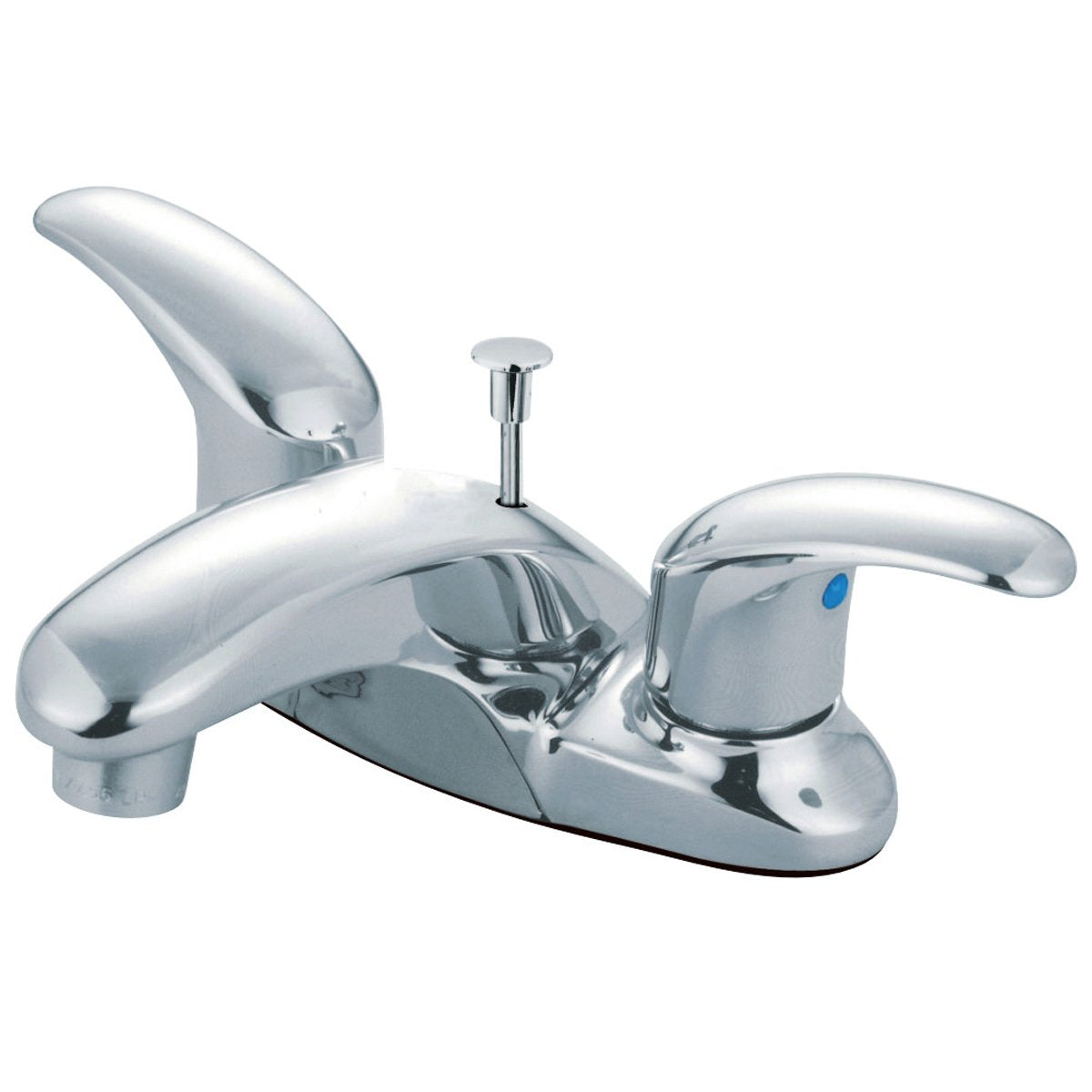 Kingston Brass 4-Inch Centerset Lever Handle Bathroom Faucet