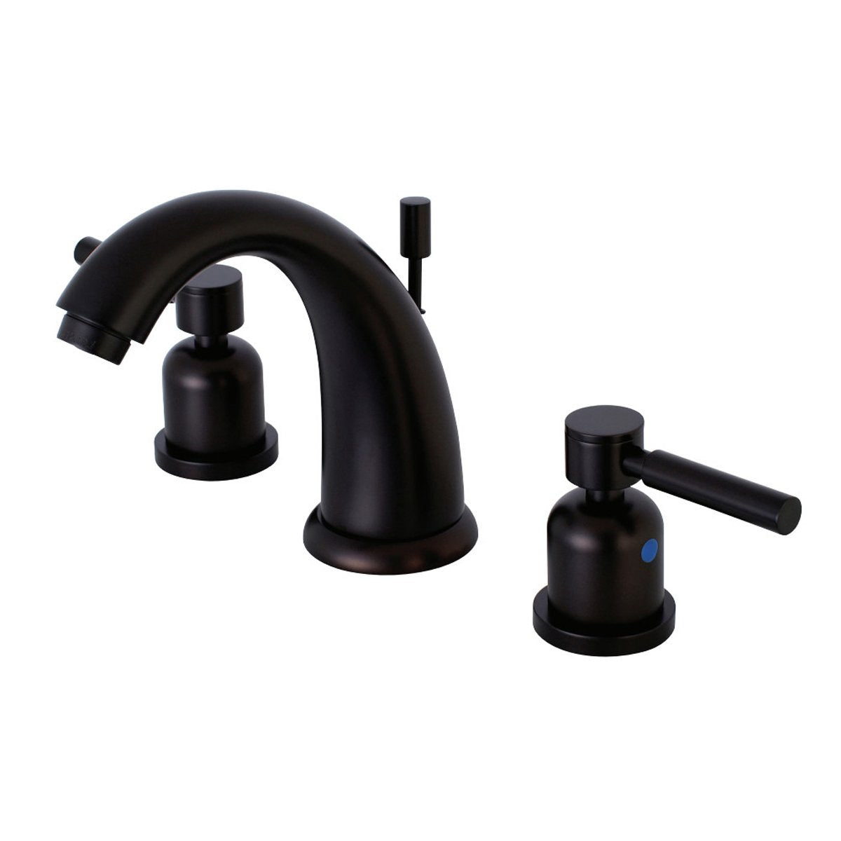 Kingston Brass Concord Deck Mount 8-Inch Widespread Bathroom Faucet