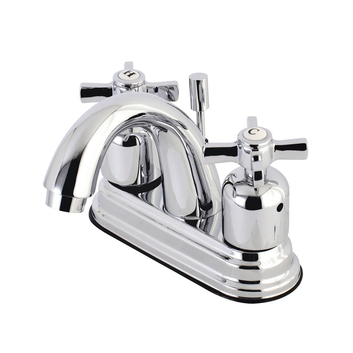 Kingston Brass Millennium 4-Inch Centerset 2-Handle Bathroom Faucet