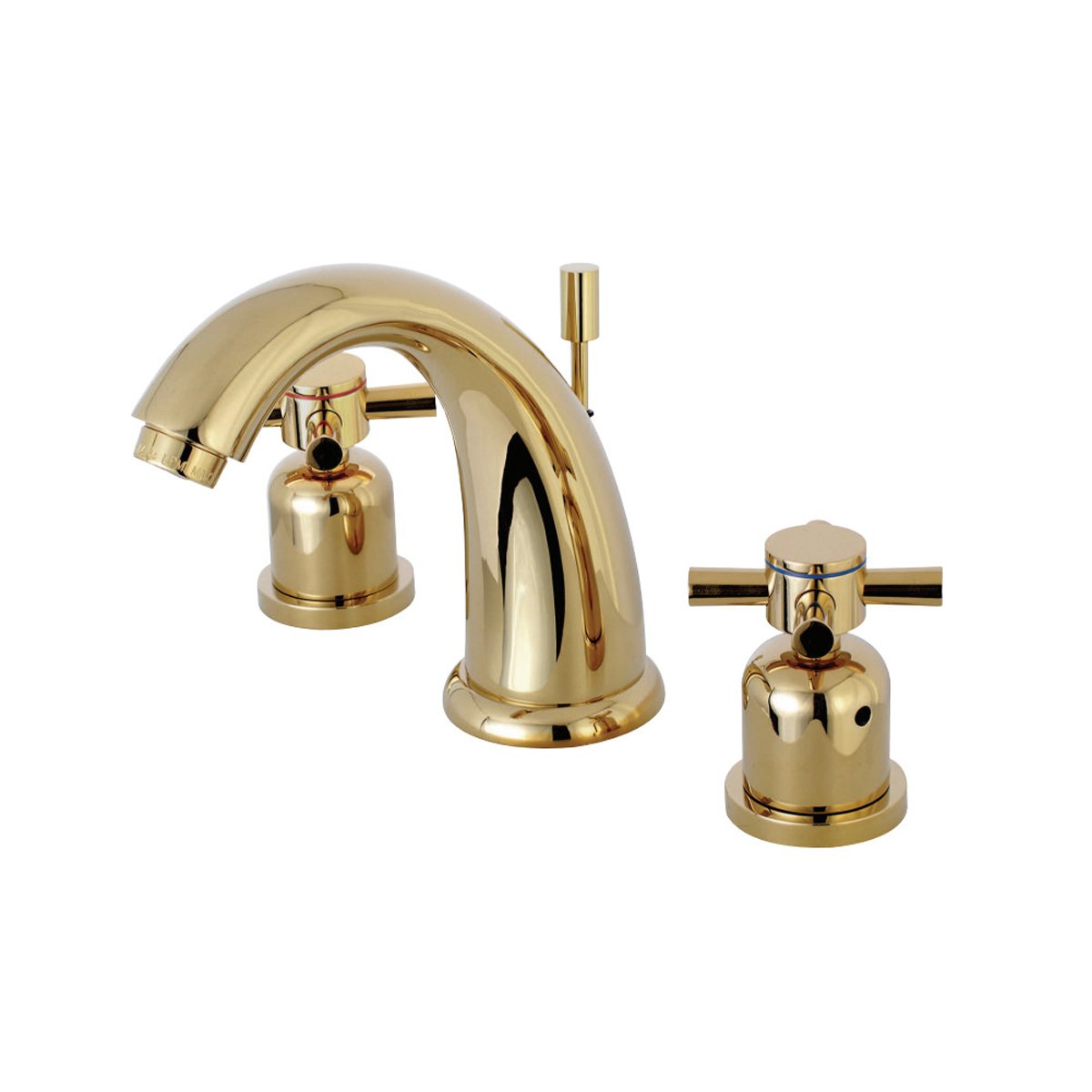 Kingston Brass Concord 8-Inch Widespread Deck Mount Bathroom Faucet
