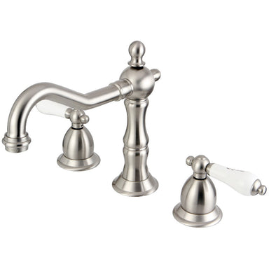 Kingston Brass Vintage 8 to 16-Inch Widespread Three-Hole Bathroom Faucet-DirectSinks