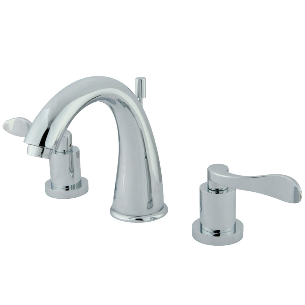 Kingston Brass NuWave 8-Inch Widespread Bathroom Faucet