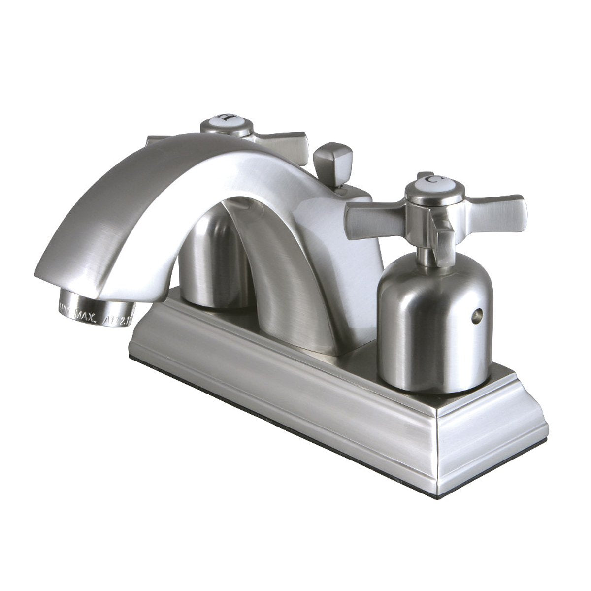 Kingston Brass Millennium Fauceture 4-Inch Centerset Bathroom Faucet