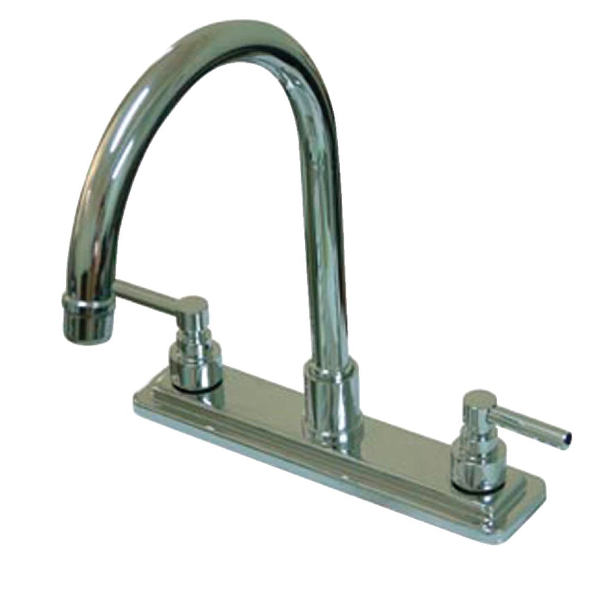 Kingston Brass Elinvar 8-Inch Centerset Kitchen Faucet