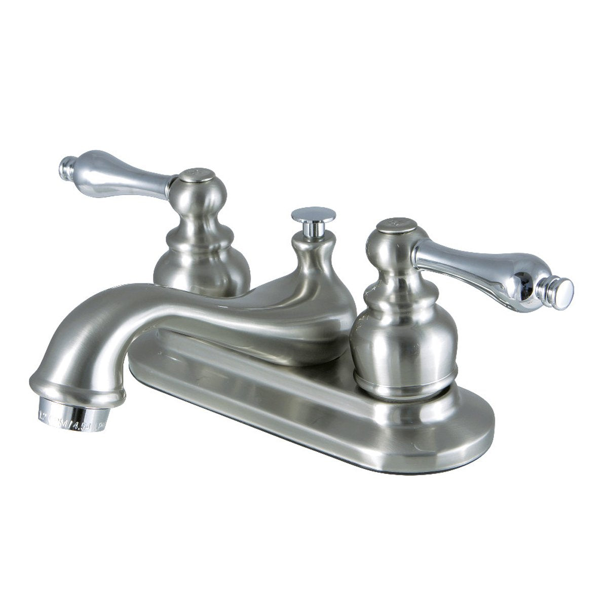 Kingston Brass Restoration 2-Handle 4-Inch Centerset Bathroom Faucet