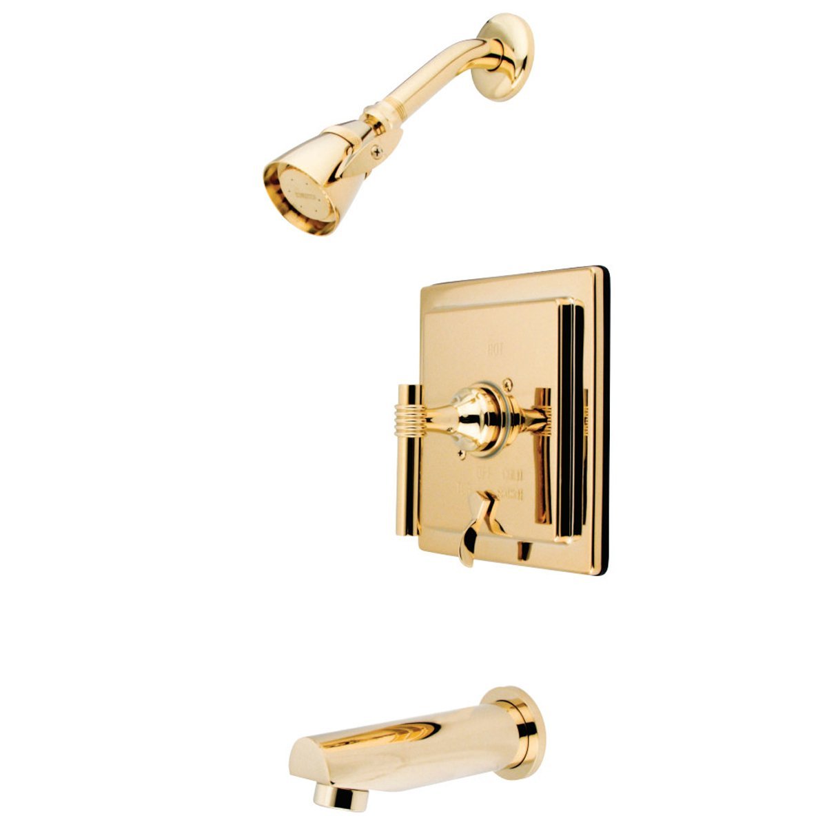 Kingston Brass 3-Hole Tub and Shower Faucet