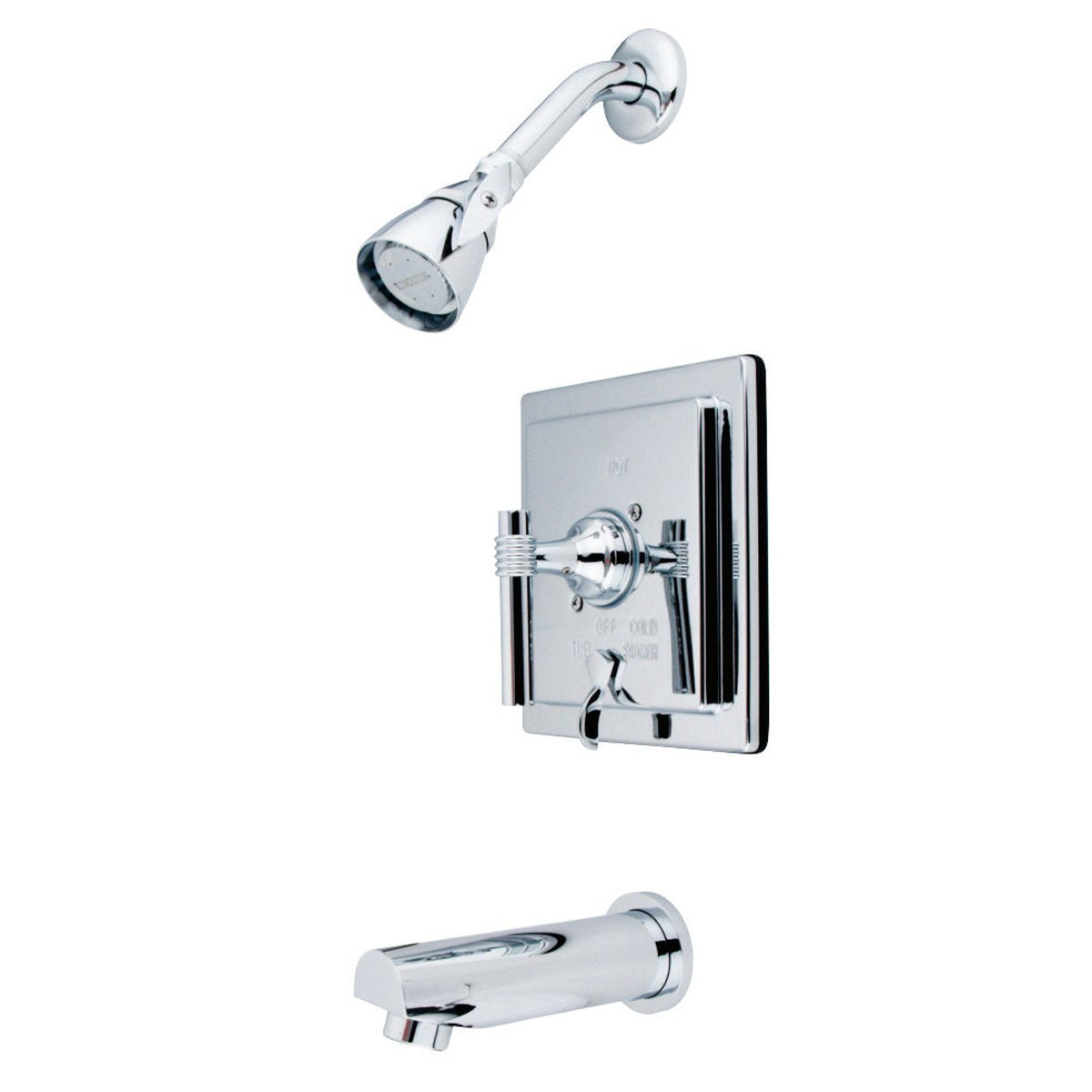 Kingston Brass 3-Hole Tub and Shower Faucet