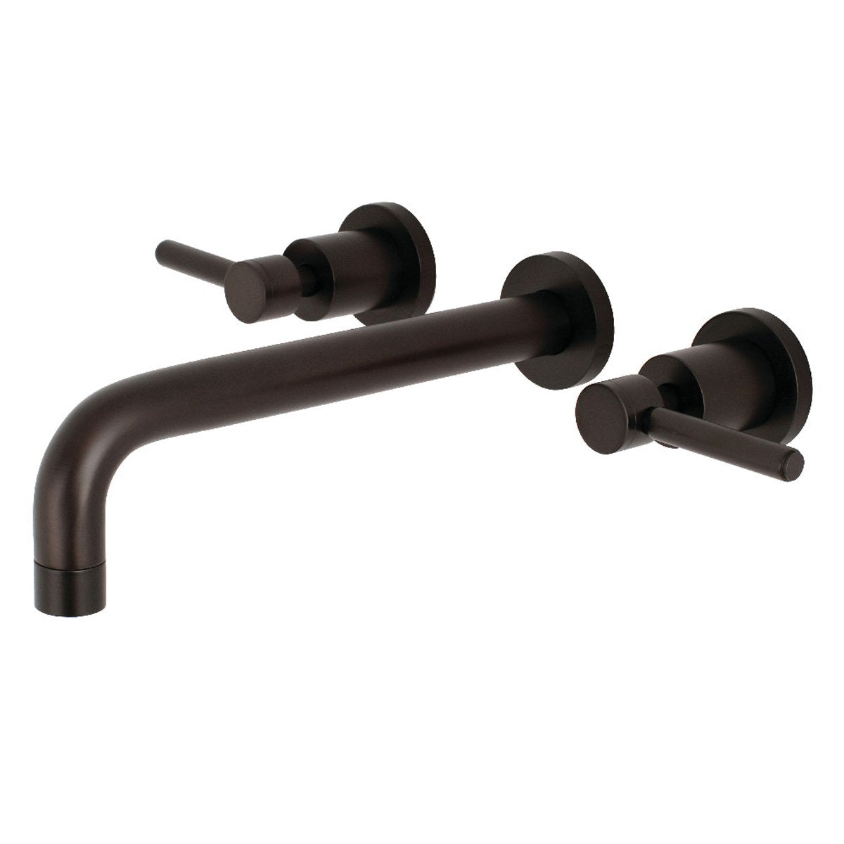 Kingston Brass Concord Two-Handle Wall Mount Roman Tub Faucet