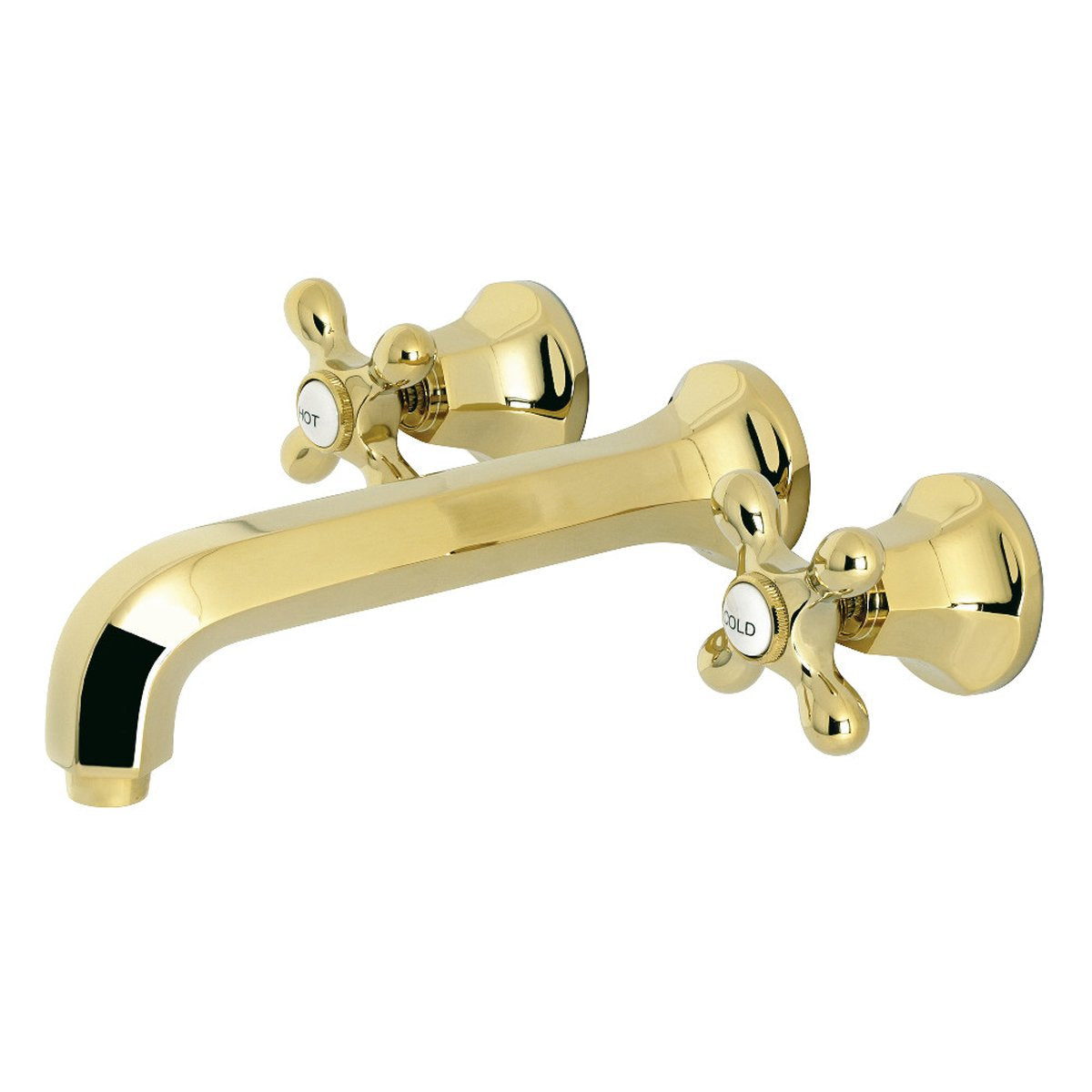 Kingston Brass Metropolitan Two-Handle Wall Mount Tub Faucet