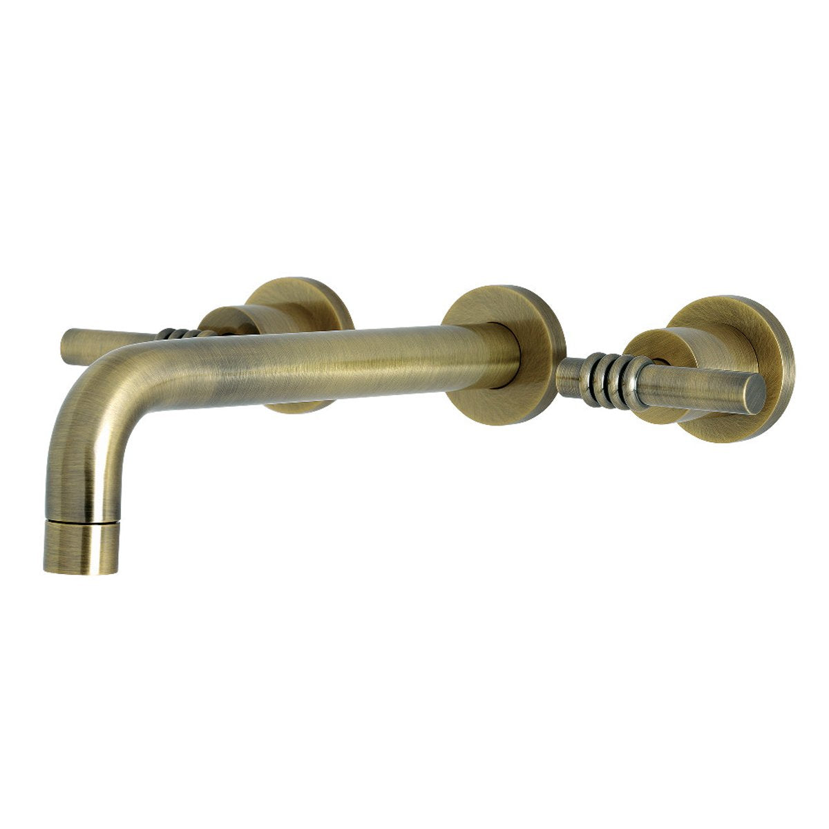 Kingston Brass Milano 2-Handle Wall Mount Roman Tub Faucet