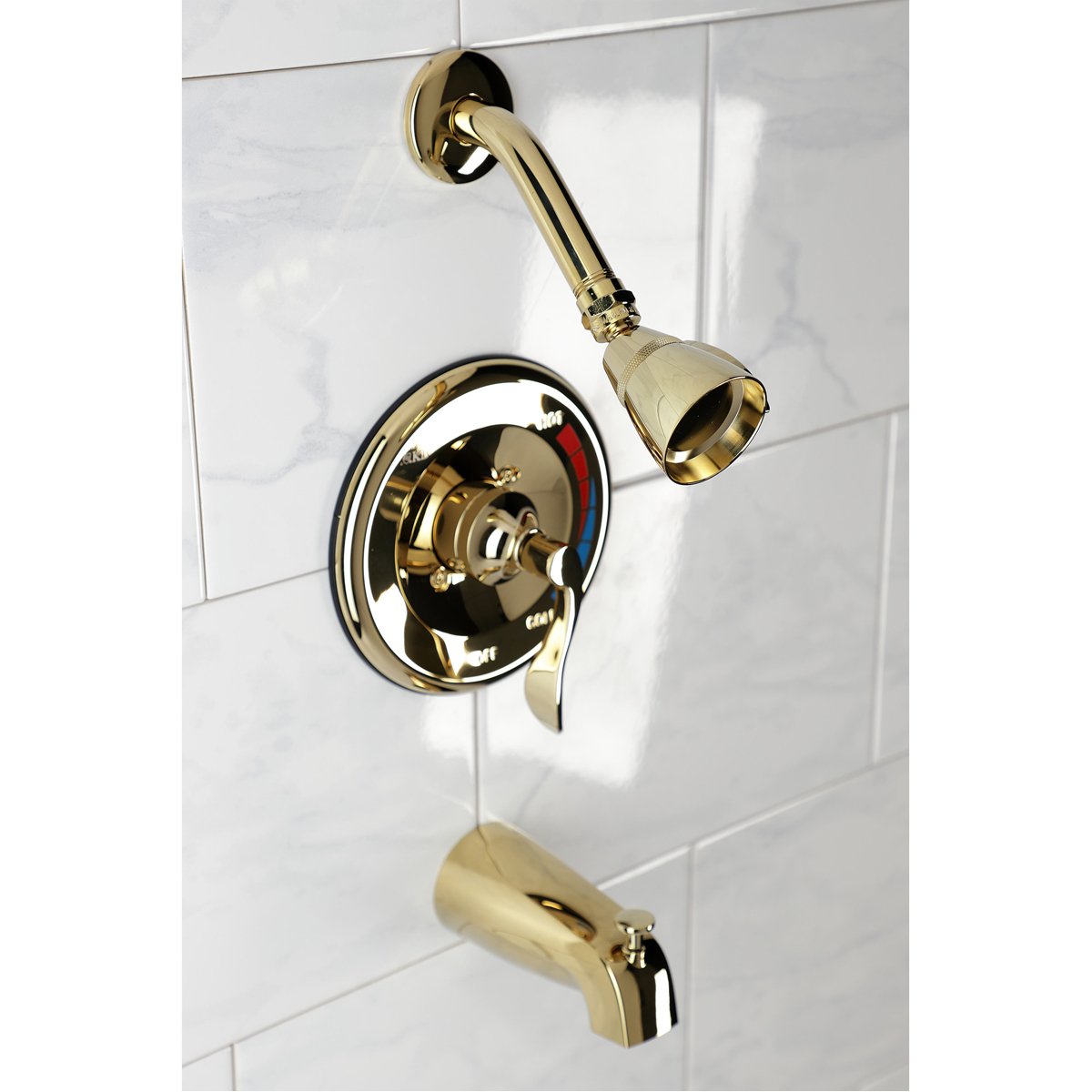 Kingston Brass NuWave Tub and Shower Faucet