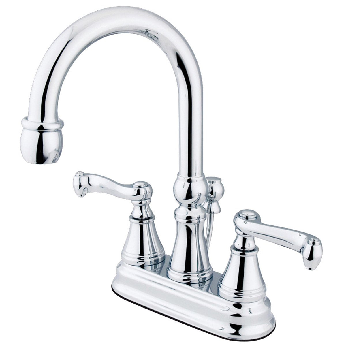 Kingston Brass Royale 2-Handle 4-Inch Centerset Deck Mount Bathroom Faucet