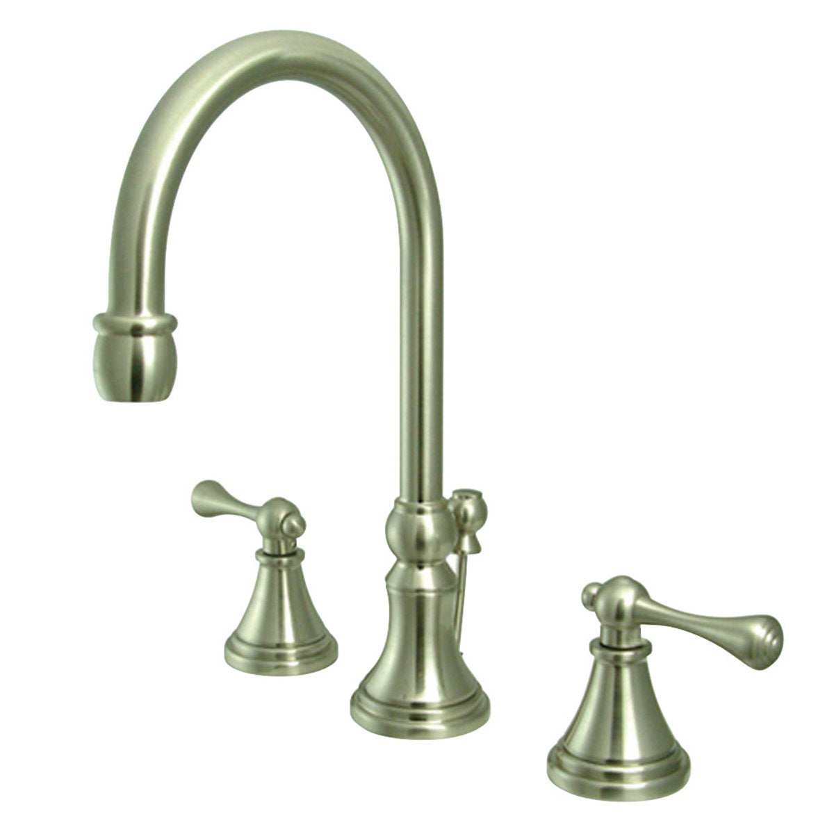 Kingston Brass Governor 8" Widespread 3-Hole Bathroom Faucet