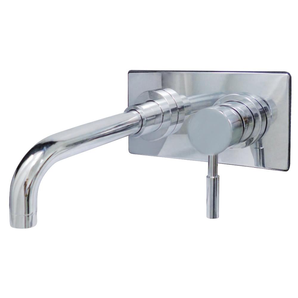 Kingston Brass Concord Single Lever Handle Wall Mount Bathroom Faucet