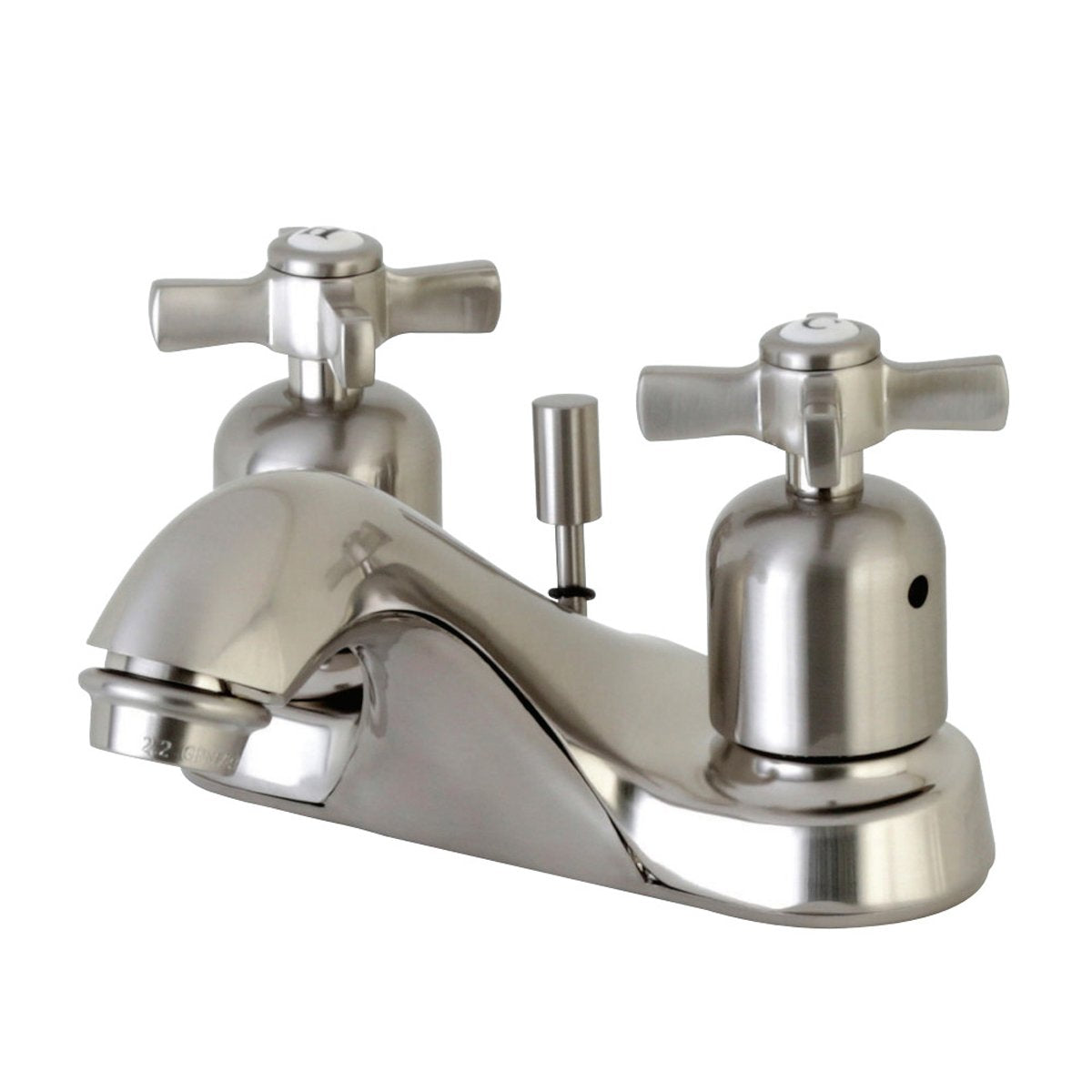Kingston Brass Millennium 4-Inch Centerset Deck Mount Bathroom Faucet