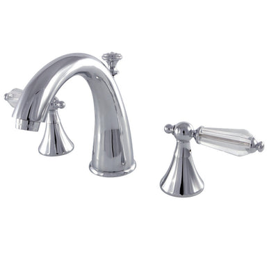 Kingston Brass Wilshire Aqua Eden 8-Inch Widespread Bathroom Faucet-DirectSinks