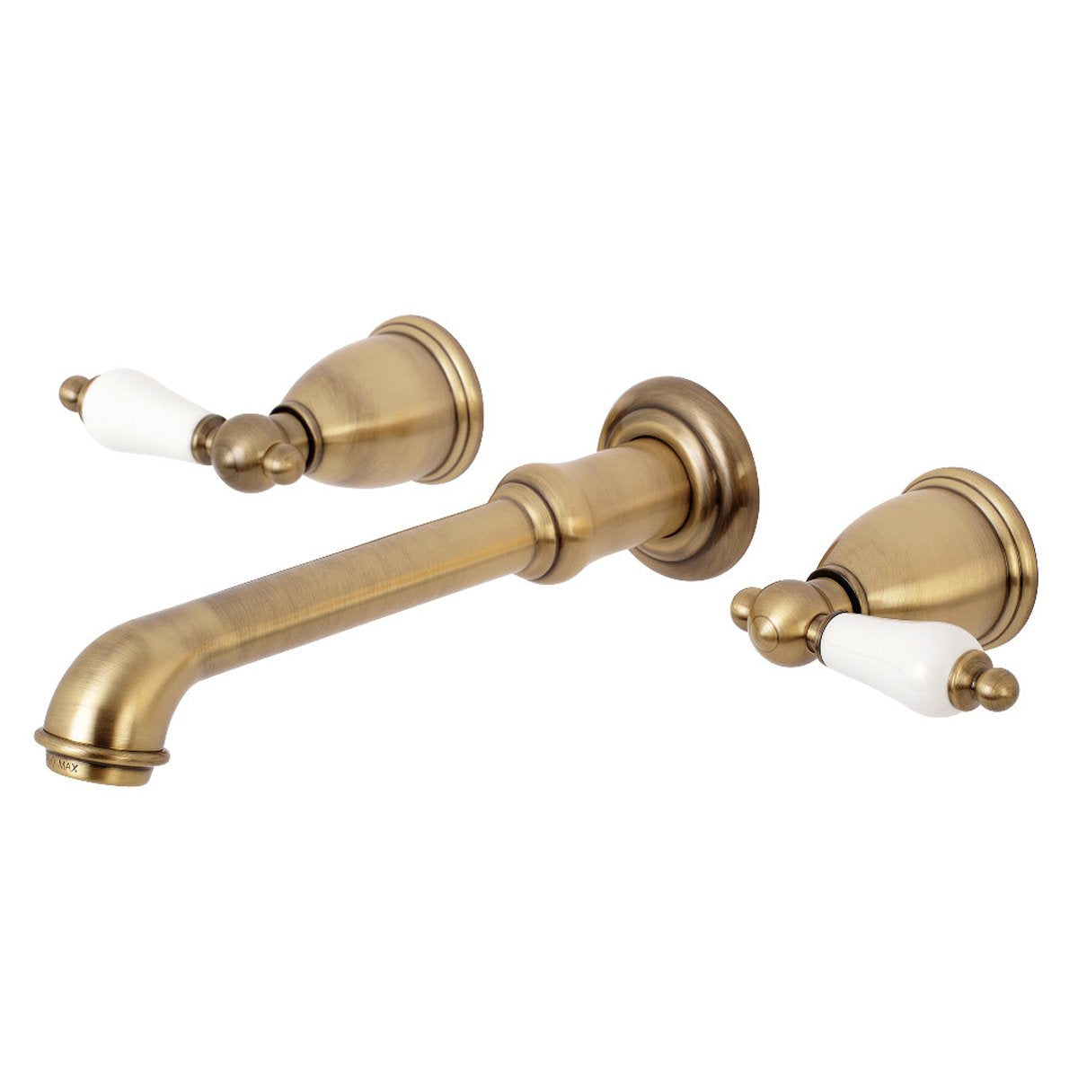 Kingston Brass Two-Handle Wall Mount Bathroom Faucet