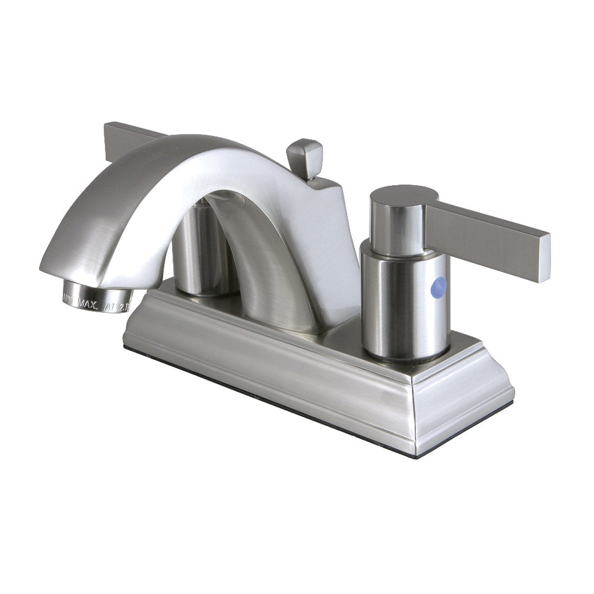 Kingston Brass NuvoFusion Fauceture 4-Inch Centerset Bathroom Faucet