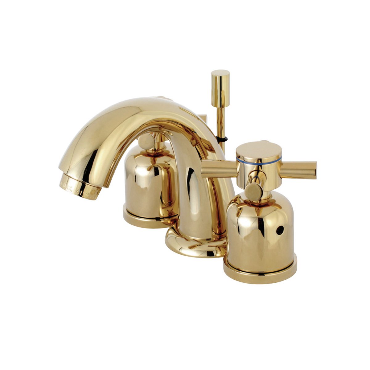 Kingston Brass Concord Deck Mount Widespread Bathroom Faucet