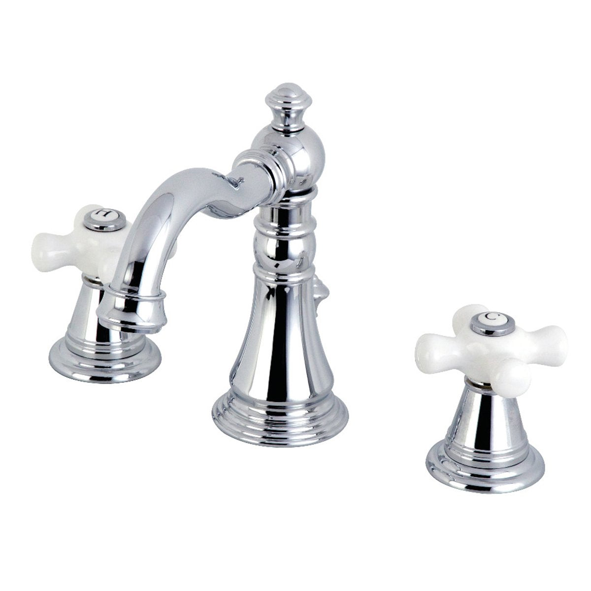 Kingston Brass Fauceture American Classic 3-Hole 8" Widespread Bathroom Faucet