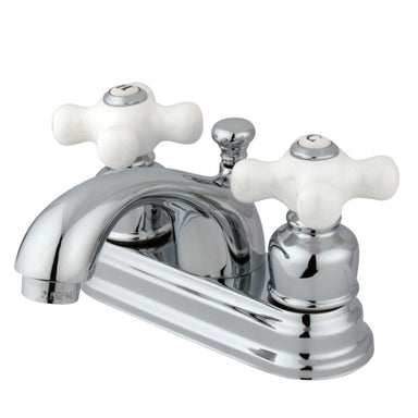 Kingston Brass KB2601PX 4-Inch Centerset Bathroom Faucet in Polished Chrome-DirectSinks