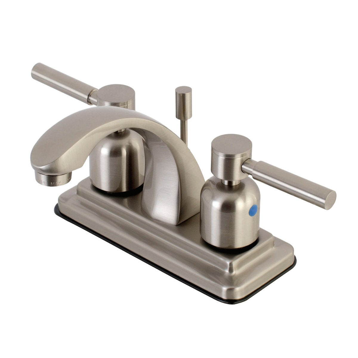 Kingston Brass Concord 4-Inch Centerset Bathroom Faucet with Pop-Up Drain