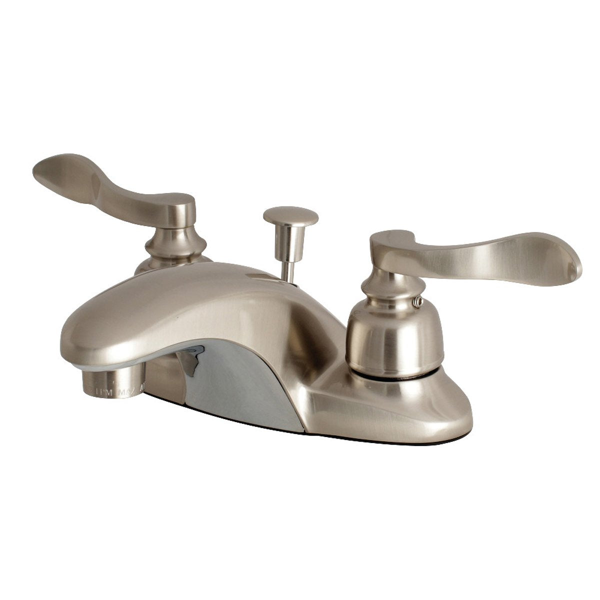 Kingston Brass NuWave French 4" Centerset Deck Mount Bathroom Faucet