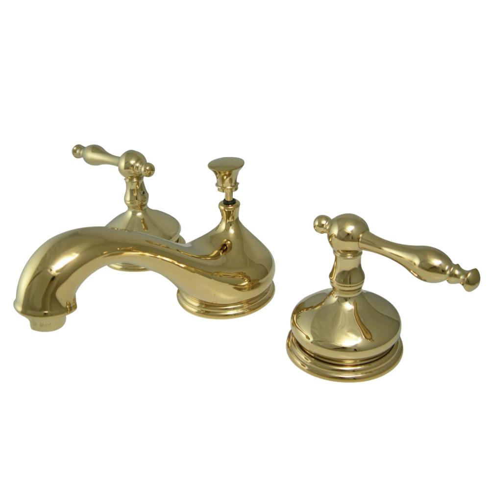 Kingston Brass Heritage Deck Mount 8" Widespread Bathroom Faucet