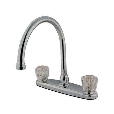 Kingston Brass KB790AC 8-Inch Centerset Kitchen Faucet in Polished Chrome-DirectSinks