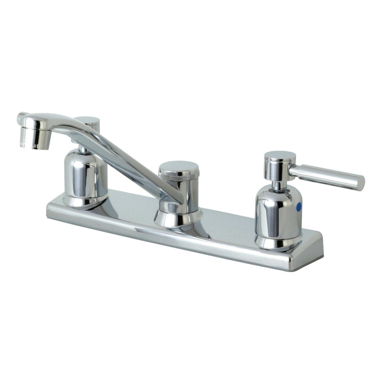 Kingston Brass FB121DL Centerset Kitchen Faucet in Polished Chrome