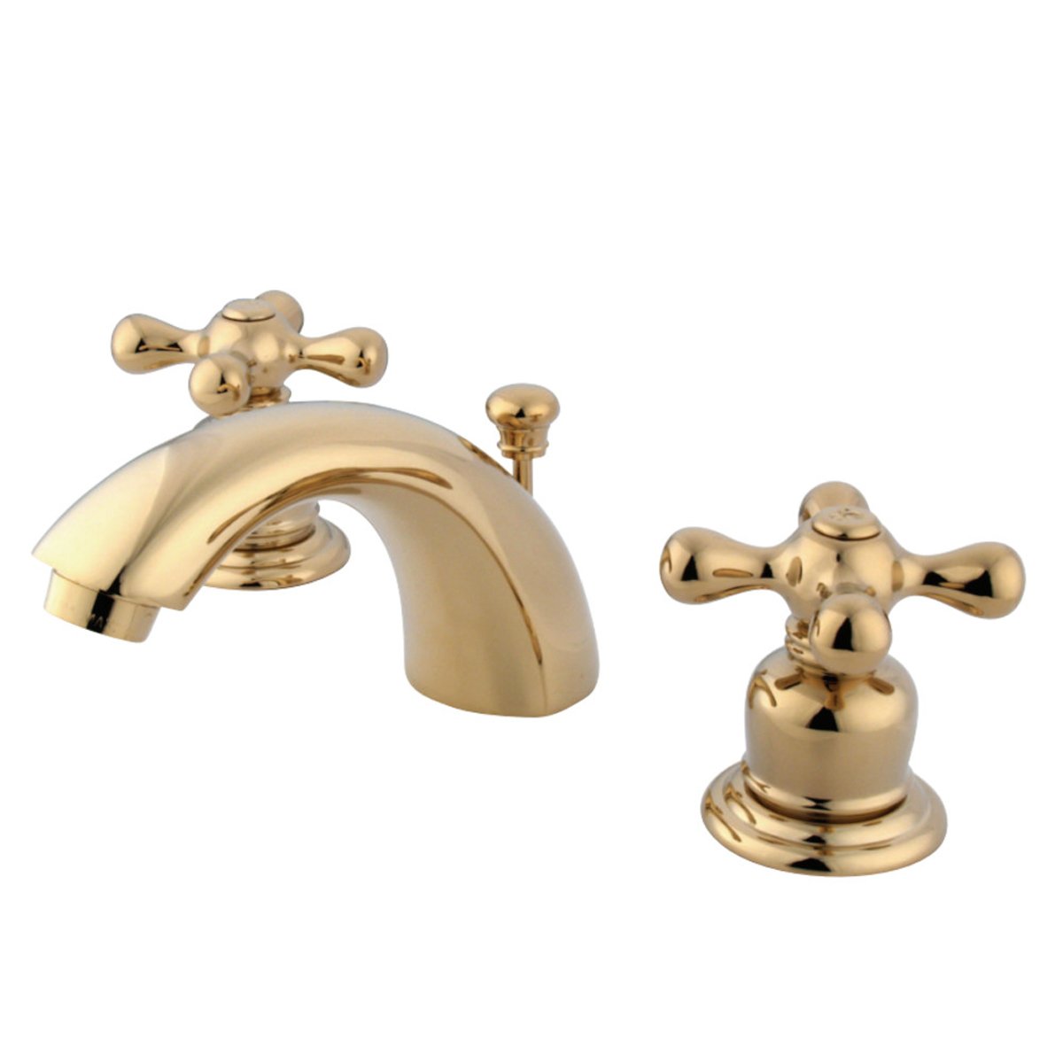 Kingston Brass Victorian Deck Mount Mini-Widespread Bathroom Faucet