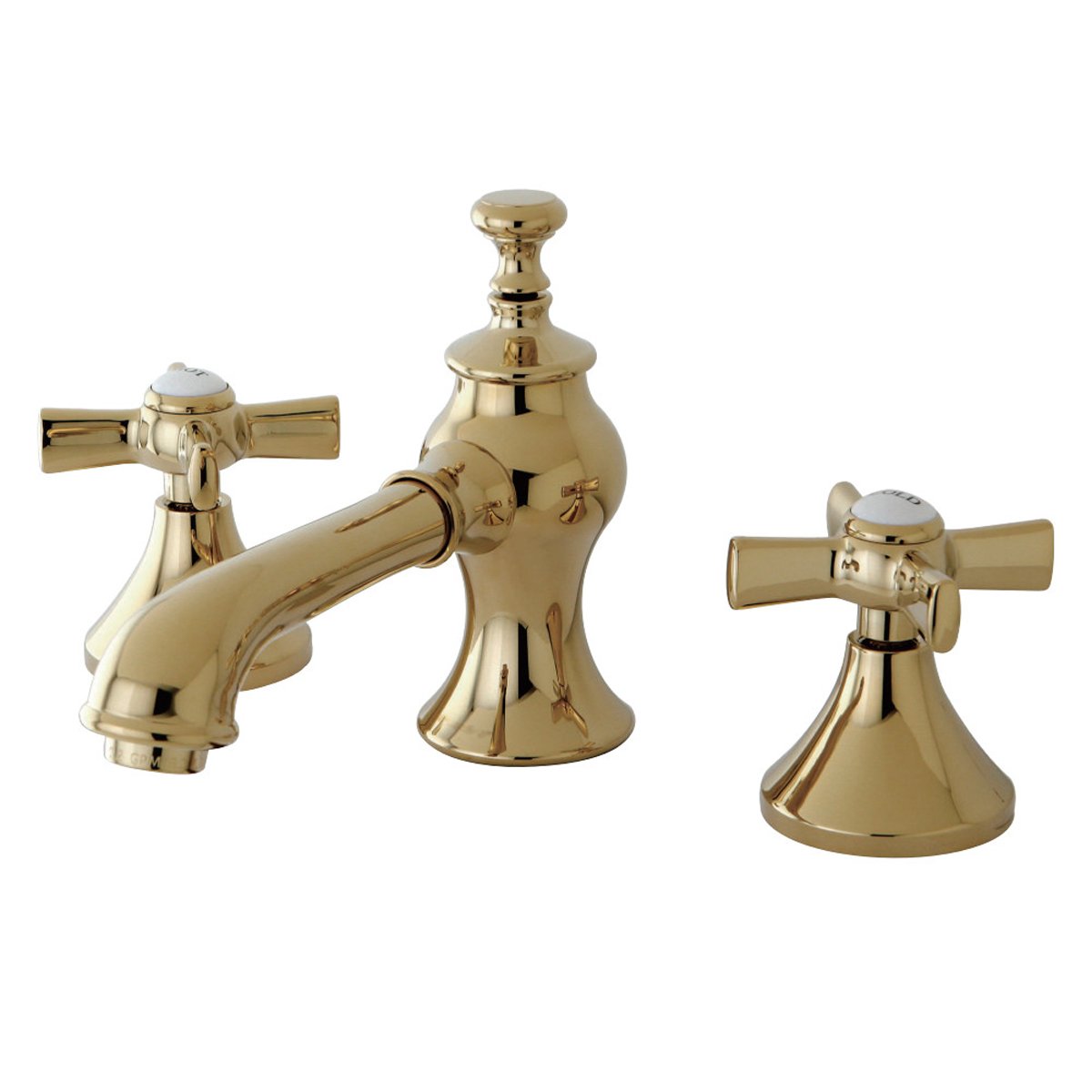 Kingston Brass Millennium 3-Hole 8" Widespread Bathroom Faucet