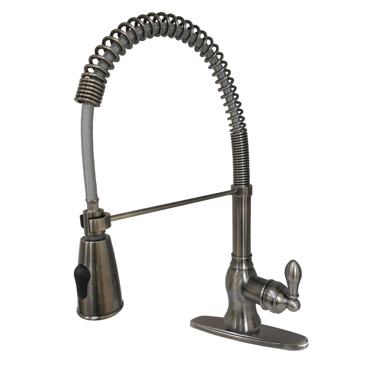 Kingston Brass Gourmetier American Classic Single-Handle Pre-Rinse Kitchen Faucet