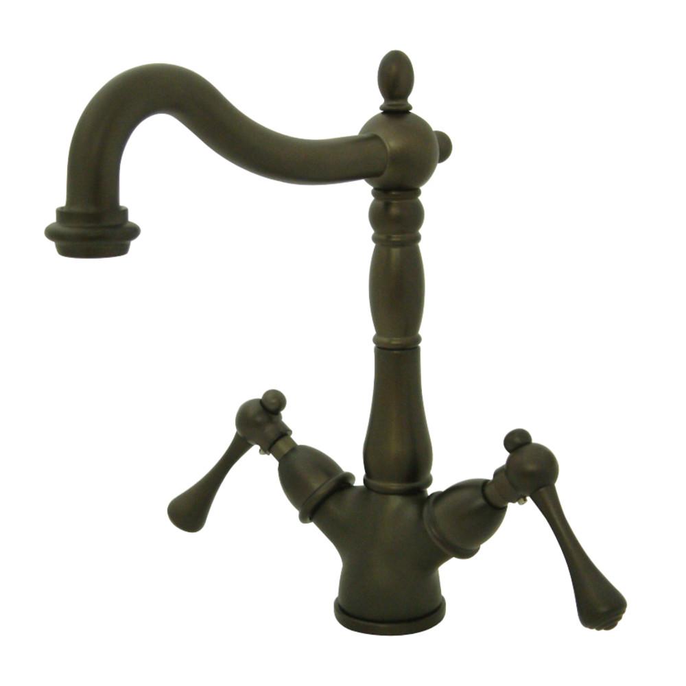 Kingston Brass Heritage Lever-Handle Vessel Sink Faucet