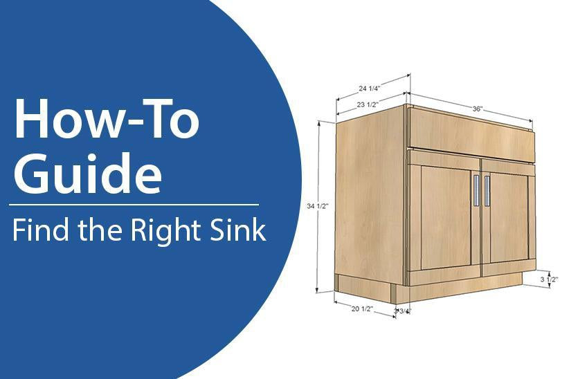 How To Guide To Find The Right Sink For Your Sink Base — Directsinks