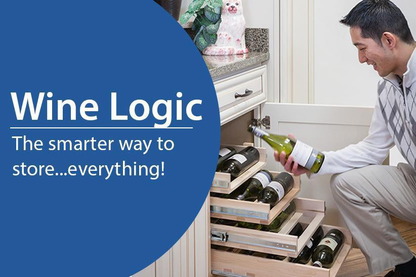 STORE YOUR WINE AND MORE WITH WINE LOGIC-DirectSinks