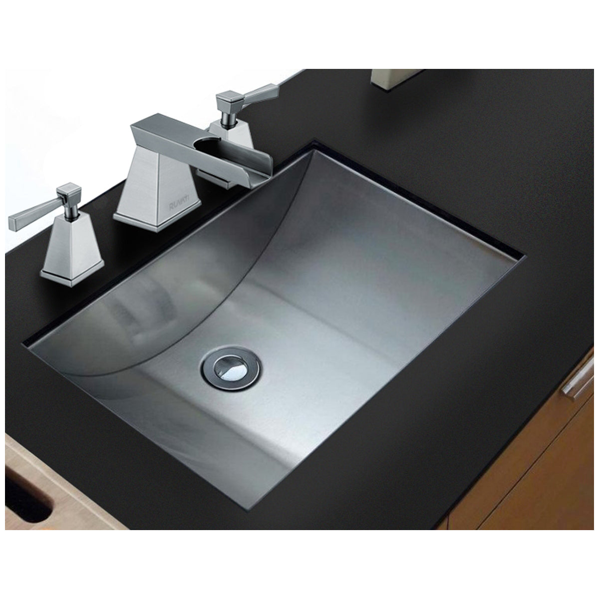 Ruvati Stainless Steel Bathroom Sinks