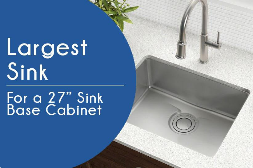 The Biggest Sink For a 27 Inch Experienced Advice — DirectSinks