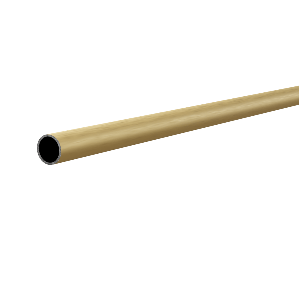 Gallery Rail Rod 36” – Satin Brass