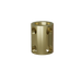Satin Brass Double Contemporary Gallery Rail Corner Adapter