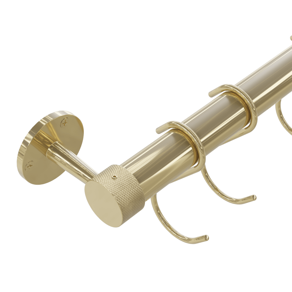 Polished Brass Cookware Hanger
