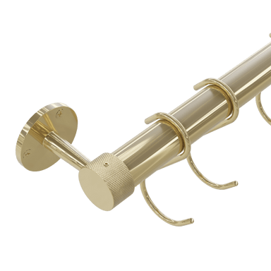 Polished Brass Cookware Hanger