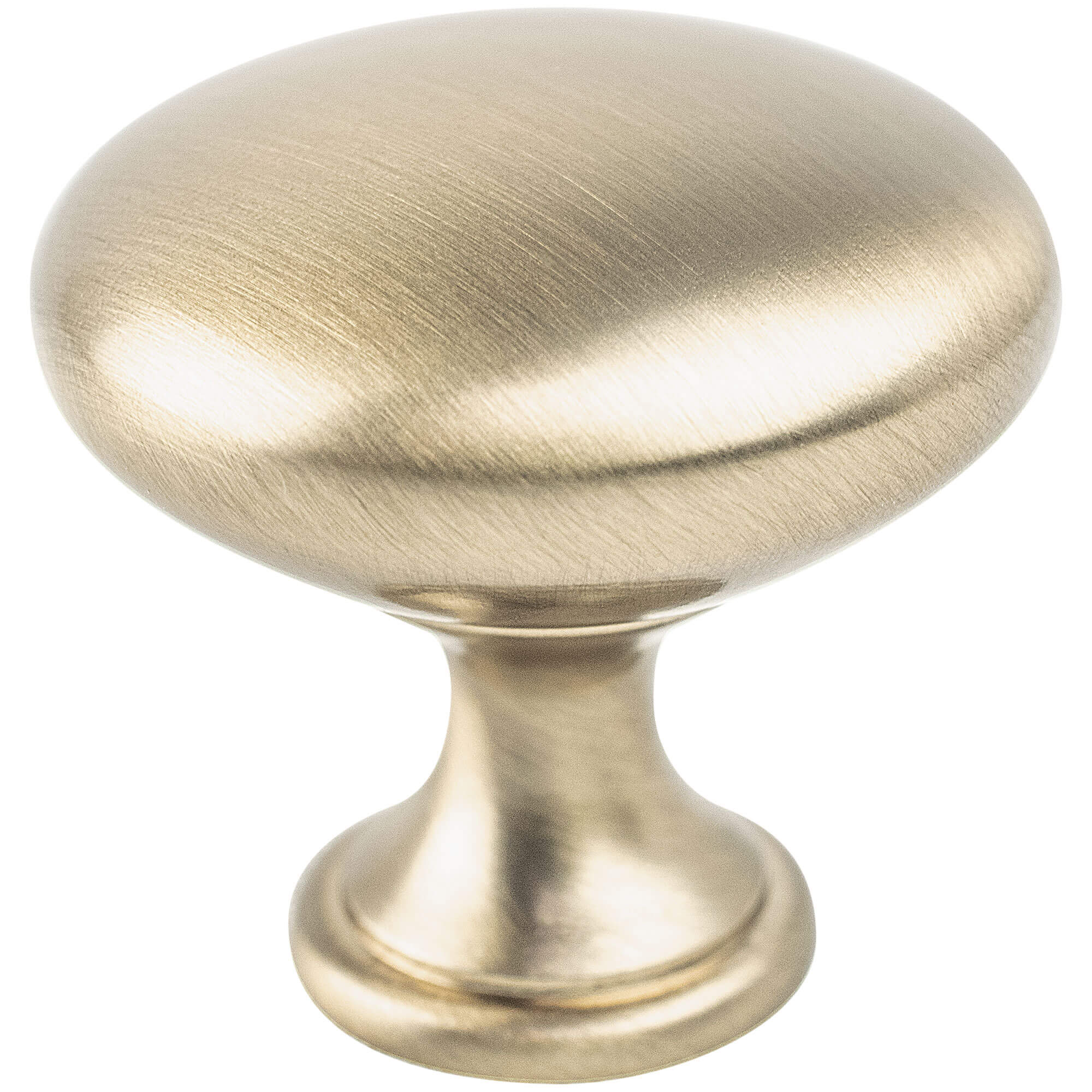 Berenson Traditional Advantage One Knob in Champagne - Round