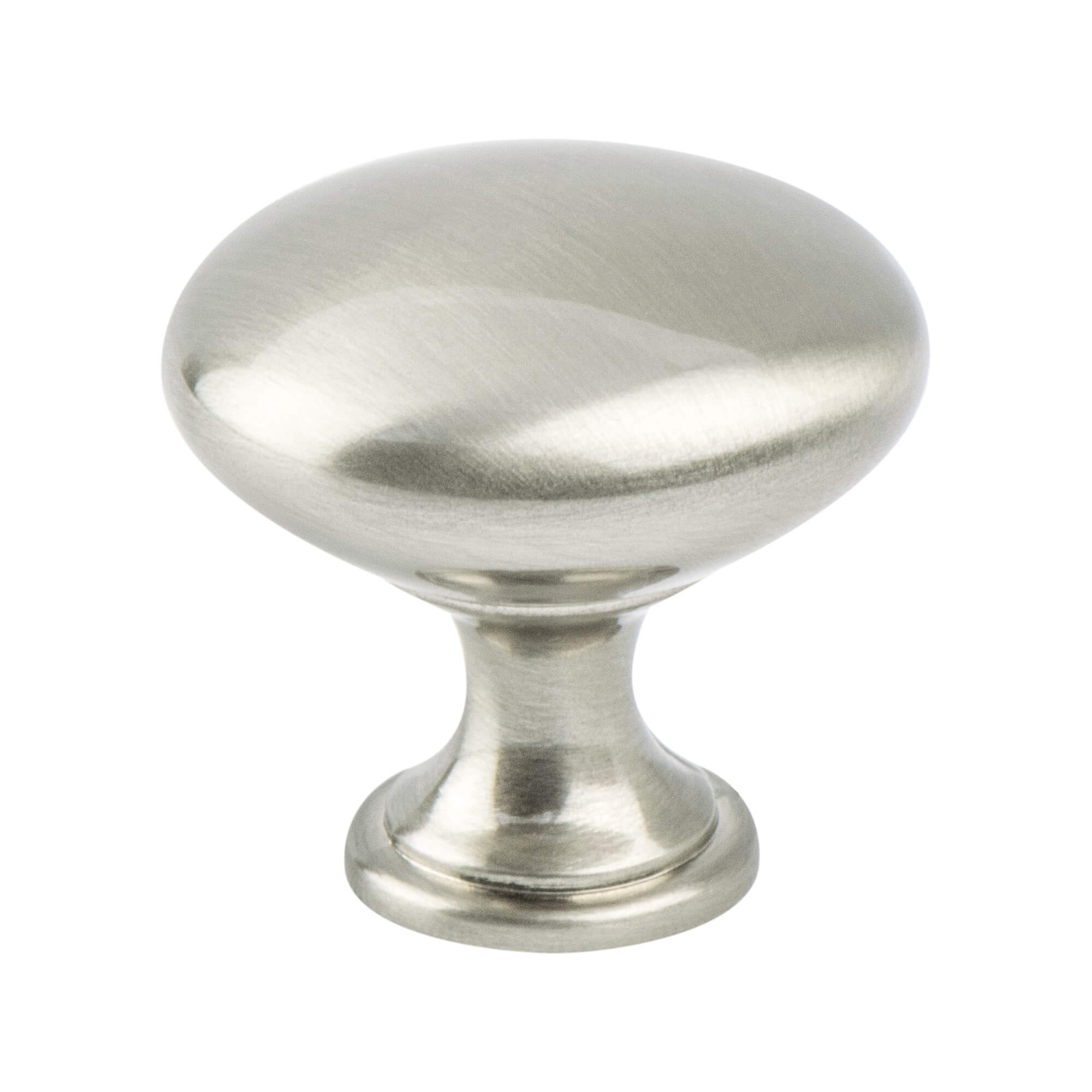 Berenson Traditional Advantage One Knob in Brushed Nickel - Round