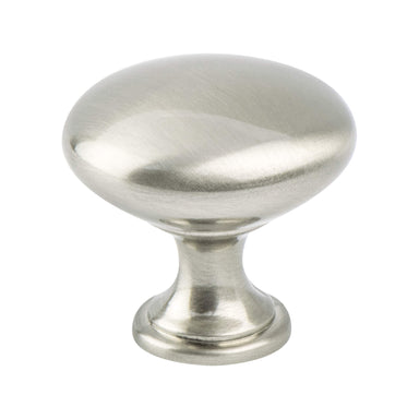 Berenson Traditional Advantage One Knob in Brushed Nickel - Round