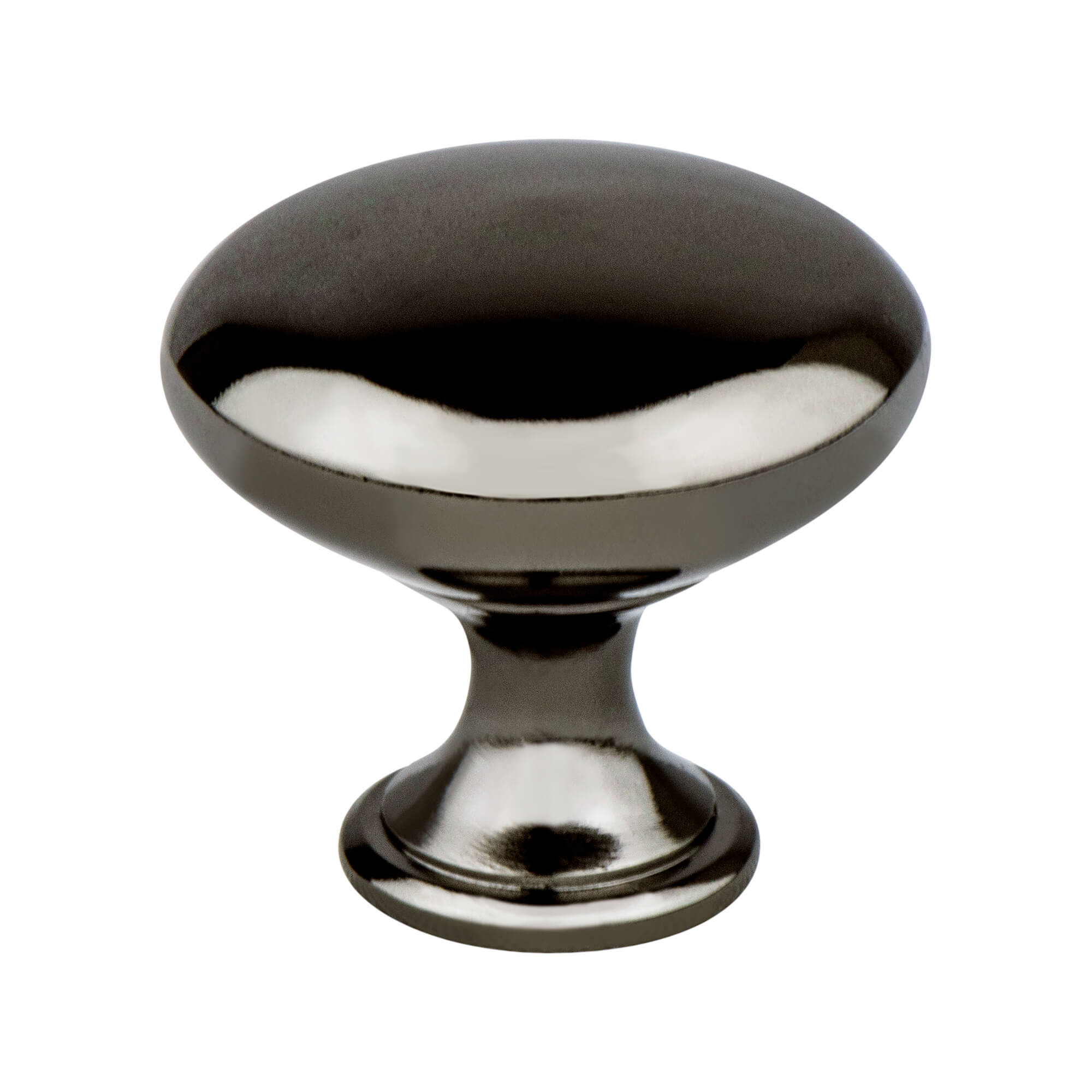 Berenson Advantage Plus Two Knob in Black Nickel - Round