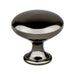 Berenson Advantage Plus Two Knob in Black Nickel - Round