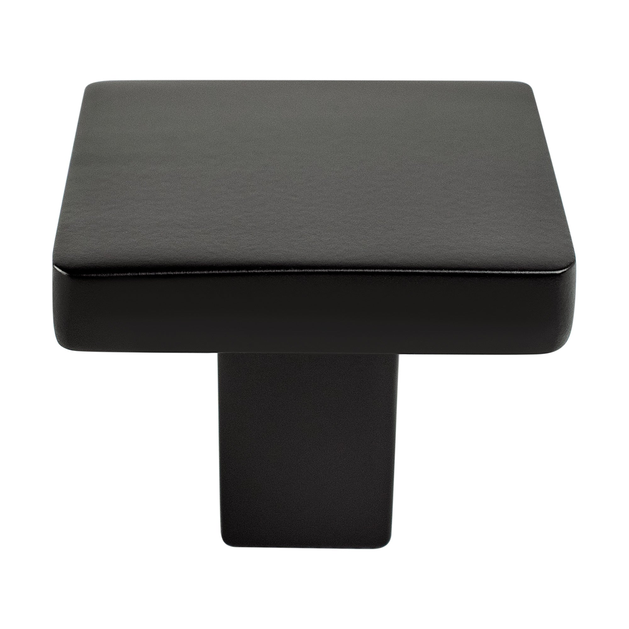 Berenson Contemporary Advantage One Knob in Matte Black - Square