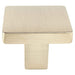 Berenson Contemporary Advantage One Knob in Champagne - Square